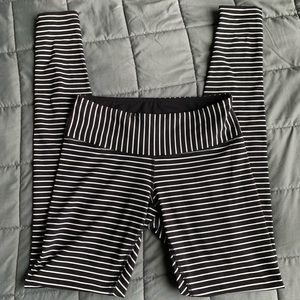 Lululemon Striped Leggings